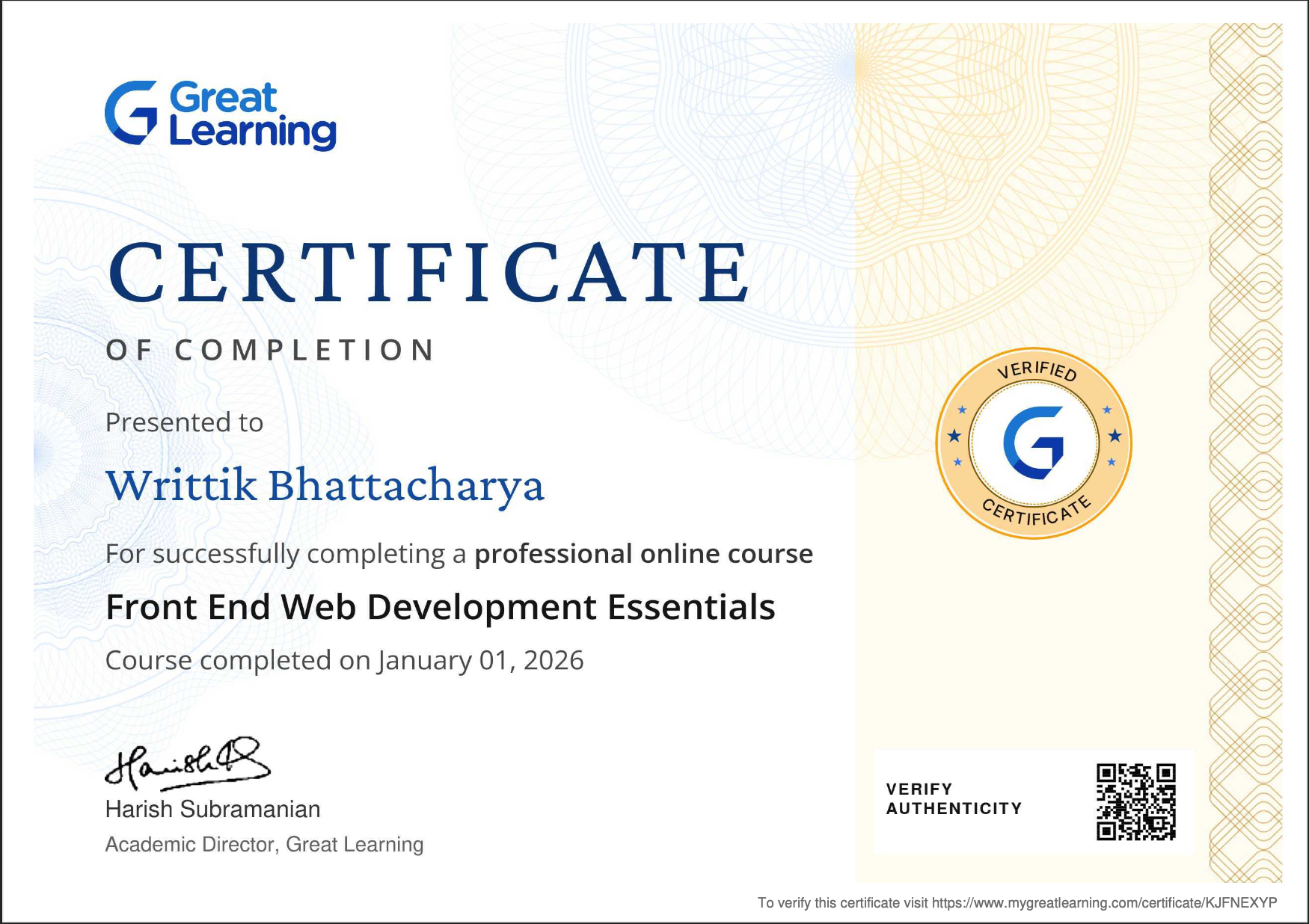 Frontend Web Development