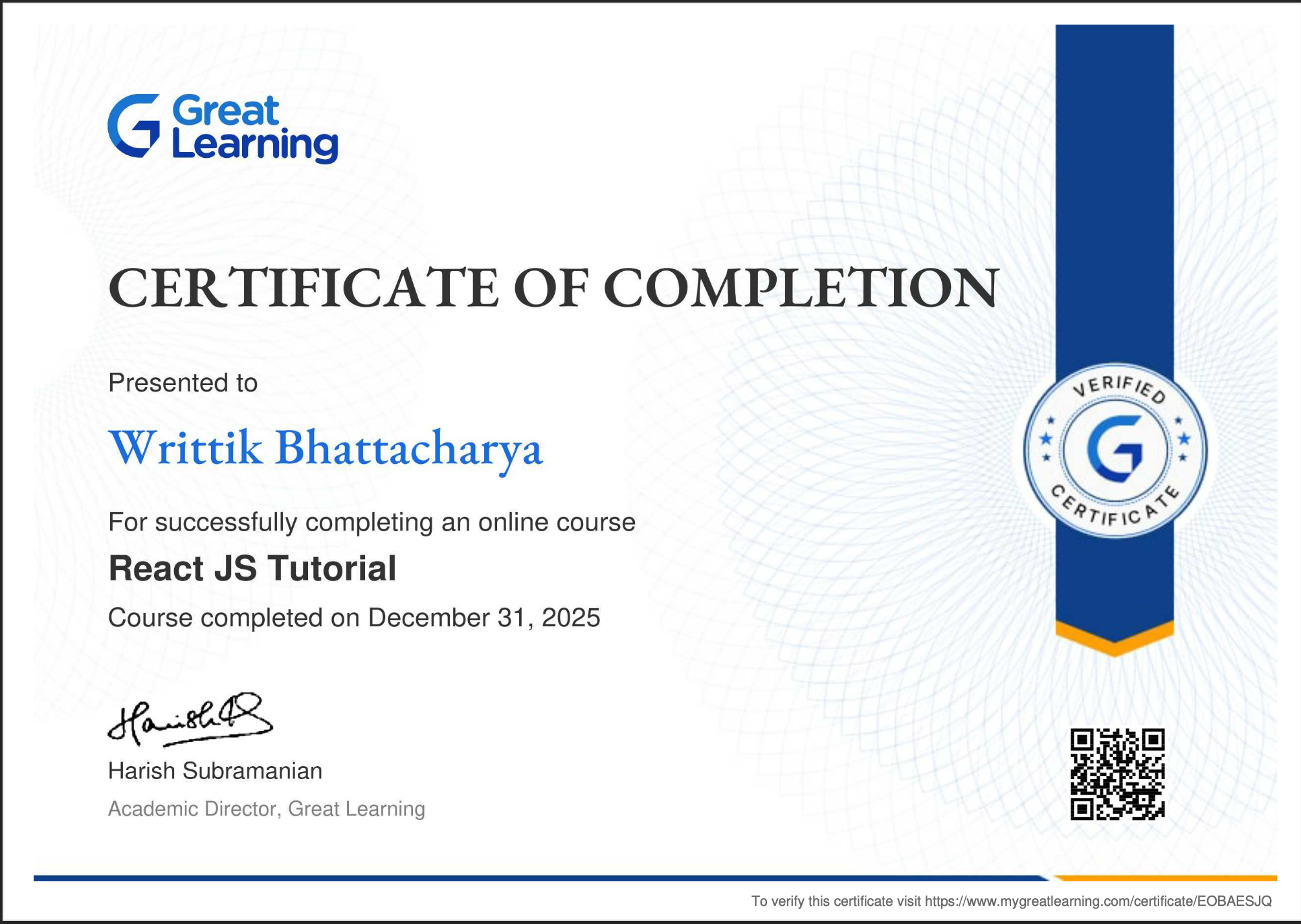 React JS Development